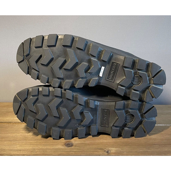 Hunter Women's Explorer Insulated Commando Boots Size 9 US Black Lace Up - Picture 9 of 14